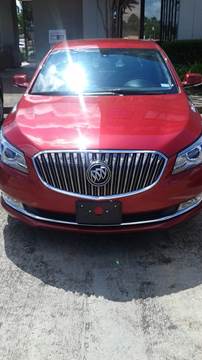 2014 Buick LaCrosse for sale at SMB AutoPlex in Houston TX