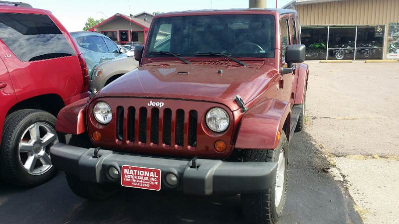 2007 Jeep Wrangler Unlimited for sale at National Motor Sales Inc in South Sioux City NE