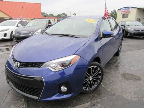 2014 Toyota Corolla for sale at American Financial Cars in Orlando FL