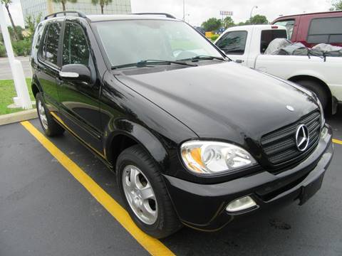 2003 Mercedes-Benz M-Class for sale at American Financial Cars in Orlando FL