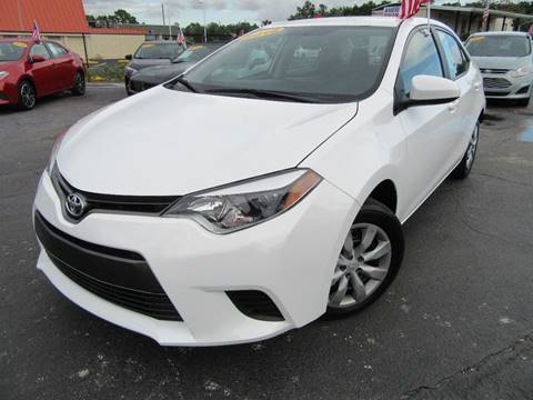 2016 Toyota Corolla for sale at American Financial Cars in Orlando FL