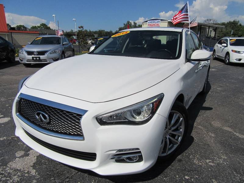 2014 Infiniti Q50 for sale at American Financial Cars in Orlando FL
