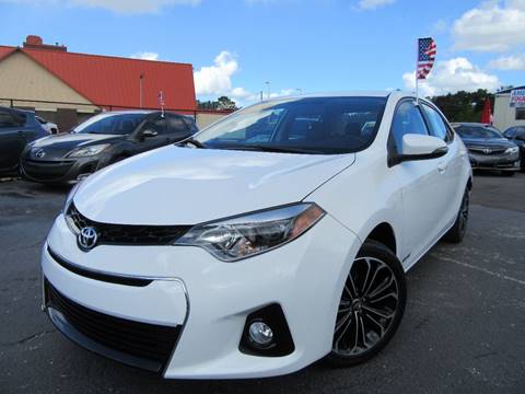 2015 Toyota Corolla for sale at American Financial Cars in Orlando FL