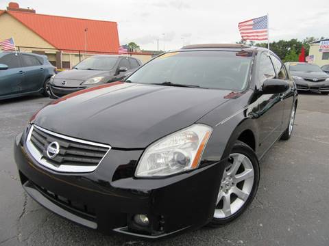 2008 Nissan Maxima for sale at American Financial Cars in Orlando FL