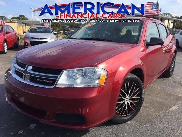 2014 Dodge Avenger for sale at American Financial Cars in Orlando FL