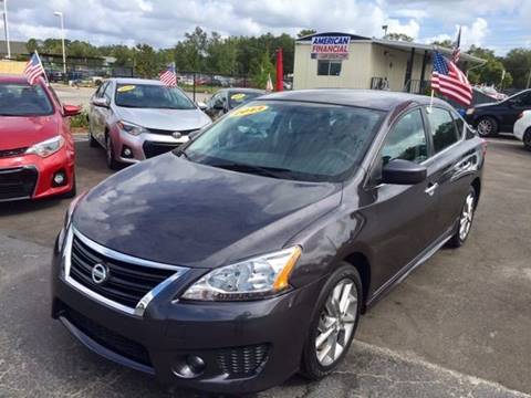 2013 Nissan Sentra for sale at American Financial Cars in Orlando FL