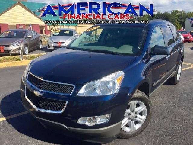 2012 Chevrolet Traverse for sale at American Financial Cars in Orlando FL