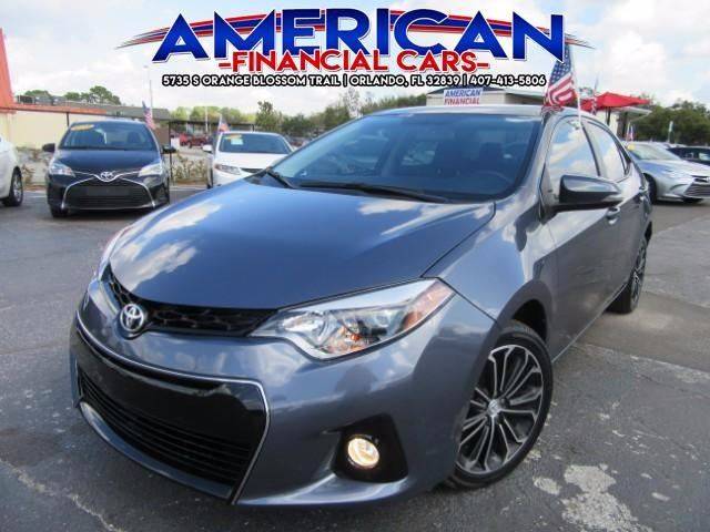 2016 Toyota Corolla for sale at American Financial Cars in Orlando FL