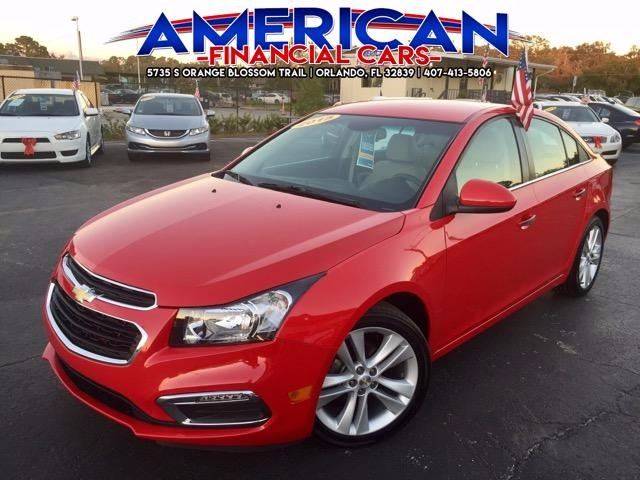 2015 Chevrolet Cruze for sale at American Financial Cars in Orlando FL