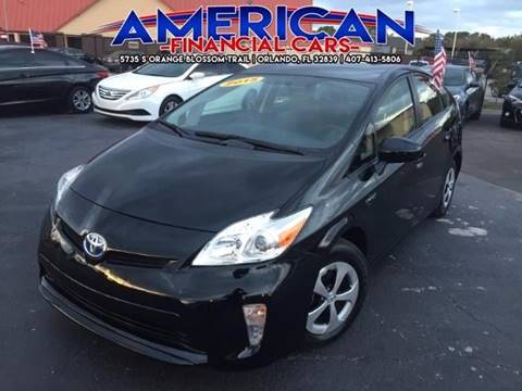 2015 Toyota Prius for sale at American Financial Cars in Orlando FL