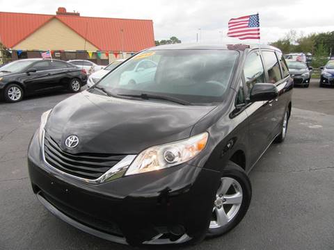 2012 Toyota Sienna for sale at American Financial Cars in Orlando FL