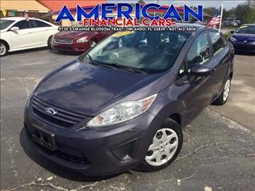 2013 Ford Fiesta for sale at American Financial Cars in Orlando FL