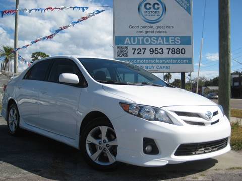 2012 Toyota Corolla for sale at CC Motors in Clearwater FL
