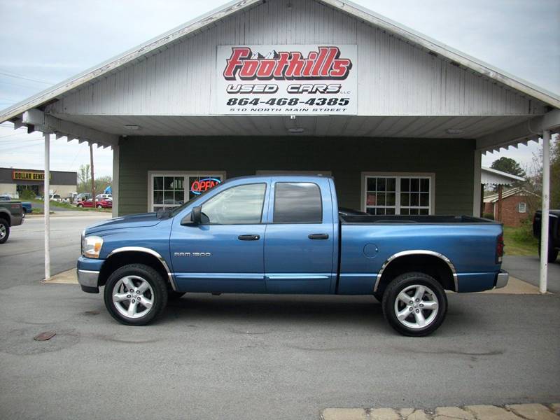 2006 Dodge Ram Pickup 1500 for sale at Foothills Used Cars LLC in Campobello SC