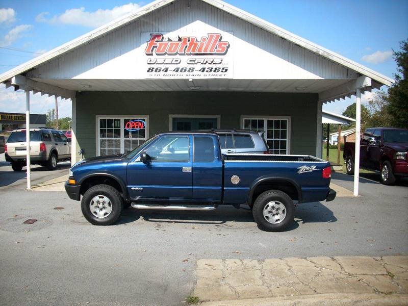 2003 Chevrolet S 10 3dr Extended Cab Ls Zr2 4wd Sb In