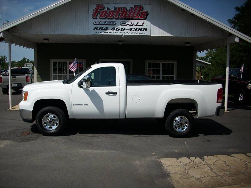 2009 GMC Sierra 2500HD for sale at Foothills Used Cars LLC in Campobello SC