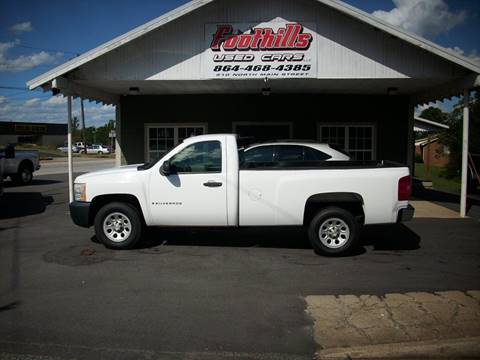 2007 Chevrolet Silverado 1500 for sale at Foothills Used Cars LLC in Campobello SC