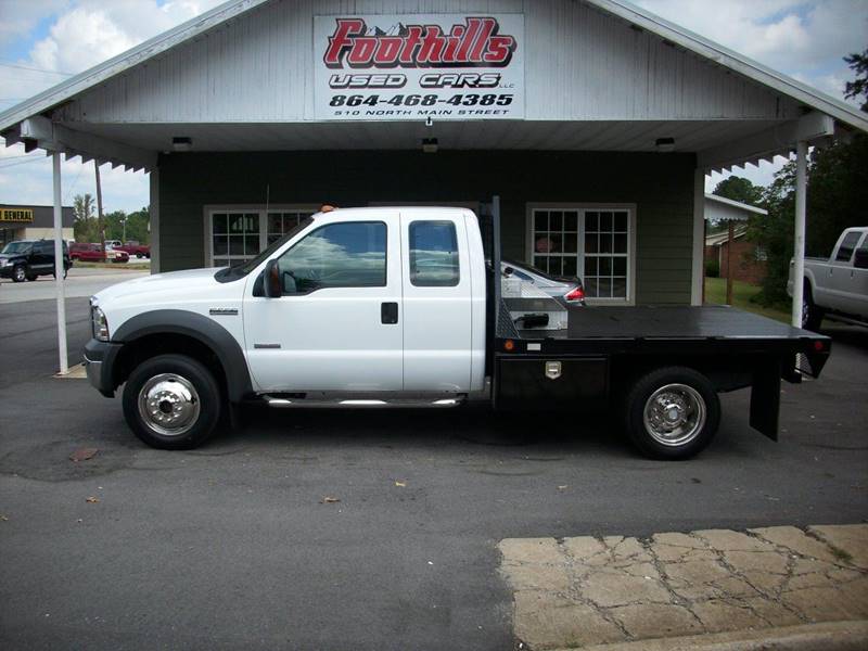 2005 Ford F-550 for sale at Foothills Used Cars LLC in Campobello SC