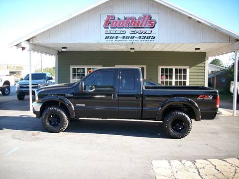 2003 Ford F-250 Super Duty for sale at Foothills Used Cars LLC in Campobello SC