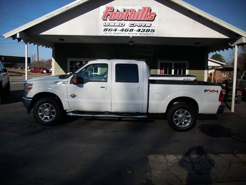 2011 Ford F-250 Super Duty for sale at Foothills Used Cars LLC in Campobello SC