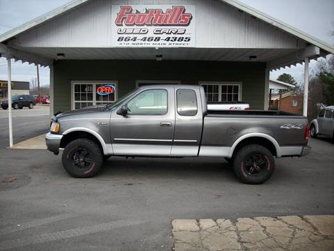 2003 Ford F-150 for sale at Foothills Used Cars LLC in Campobello SC