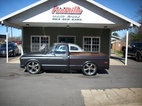 1967 Chevrolet C/K 10 Series for sale at Foothills Used Cars LLC in Campobello SC