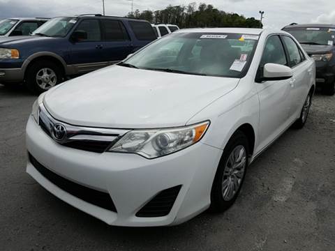 2012 Toyota Camry for sale at FLORIDA CAR TRADE LLC in Davie FL