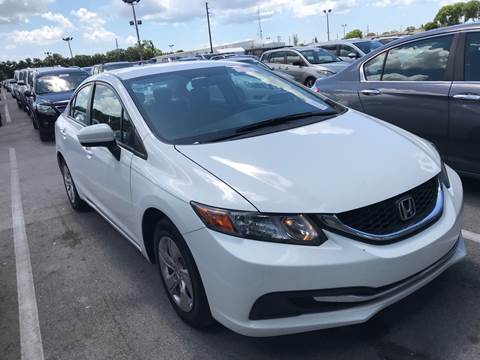 2014 Honda Civic for sale at FLORIDA CAR TRADE LLC in Davie FL