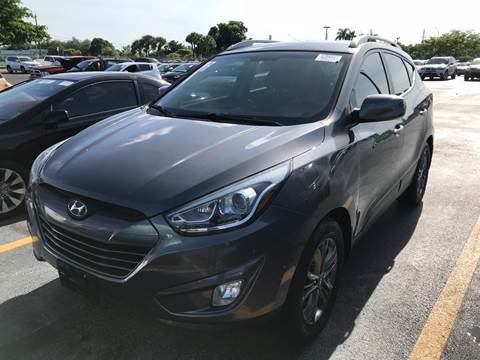 2014 Hyundai Tucson for sale at FLORIDA CAR TRADE LLC in Davie FL