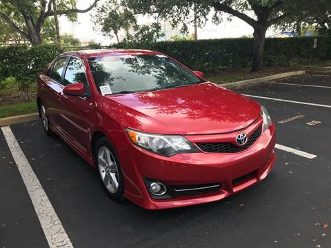 2013 Toyota Camry for sale at FLORIDA CAR TRADE LLC in Davie FL