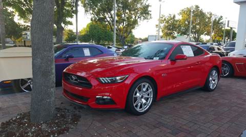 2015 Ford Mustang for sale at FLORIDA CAR TRADE LLC in Davie FL