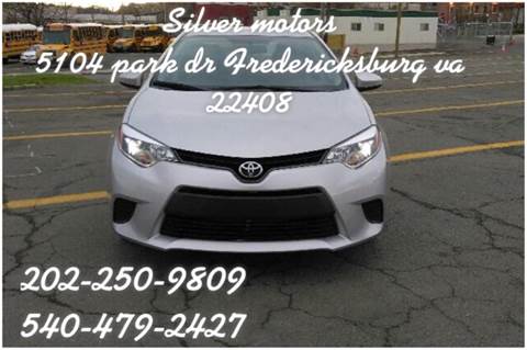 2014 Toyota Corolla for sale at Silver Motors in Fredericksburg VA