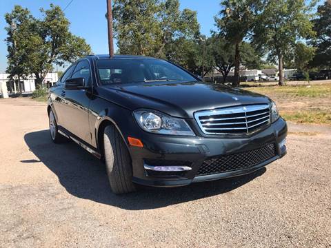2013 Mercedes-Benz C-Class for sale at lunas autoshop in Pasadena TX