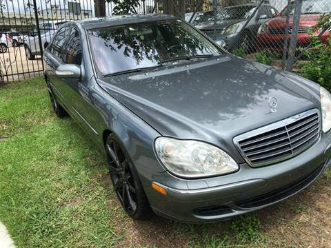 2005 Mercedes-Benz S-Class for sale at lunas autoshop in Pasadena TX