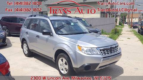 2013 Subaru Forester for sale at Trans Auto in Milwaukee WI