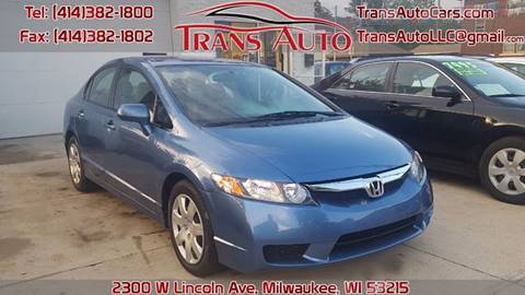2010 Honda Civic for sale at Trans Auto in Milwaukee WI