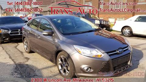 2014 Ford Focus for sale at Trans Auto in Milwaukee WI