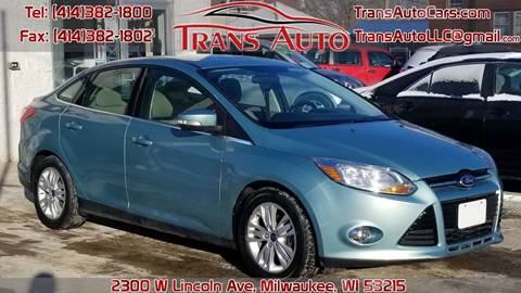 2012 Ford Focus for sale at Trans Auto in Milwaukee WI