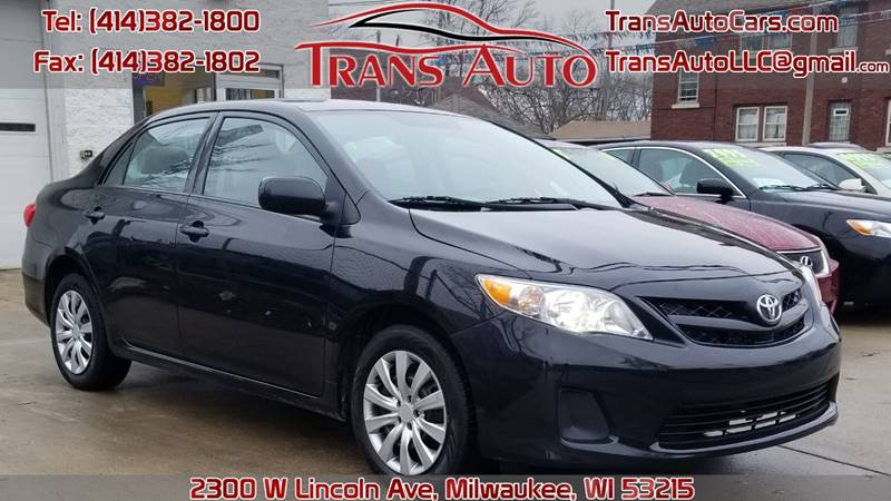 2012 Toyota Corolla for sale at Trans Auto in Milwaukee WI