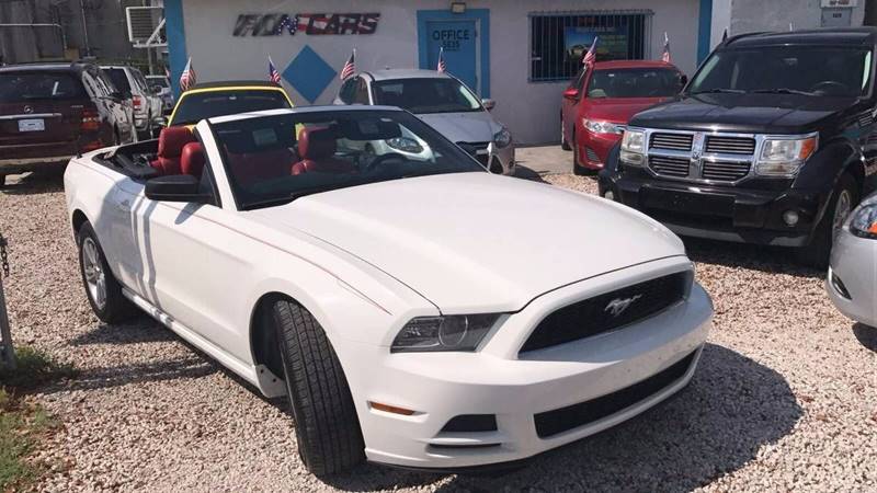 2013 Ford Mustang for sale at IRON CARS in Hollywood FL