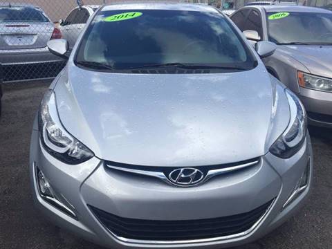 2014 Hyundai Elantra for sale at IRON CARS in Hollywood FL