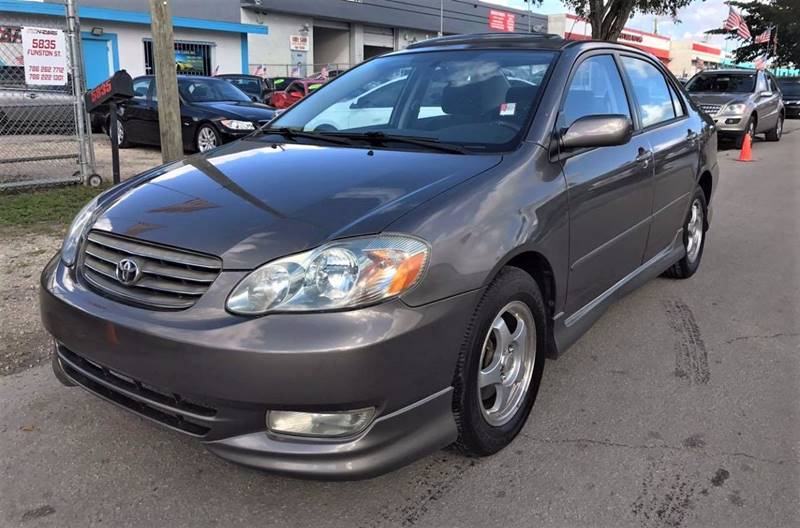 2003 Toyota Corolla for sale at IRON CARS in Hollywood FL