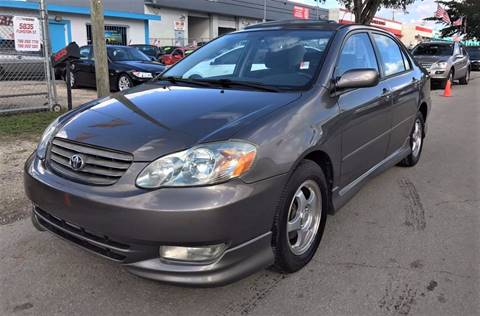 2003 Toyota Corolla for sale at IRON CARS in Hollywood FL