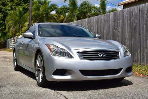2008 Infiniti G37 for sale at IRON CARS in Hollywood FL