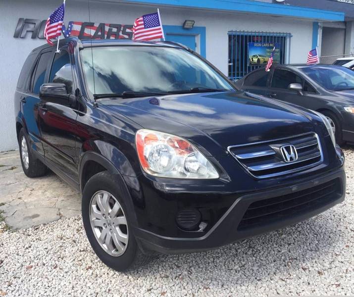 2005 Honda CR-V for sale at IRON CARS in Hollywood FL