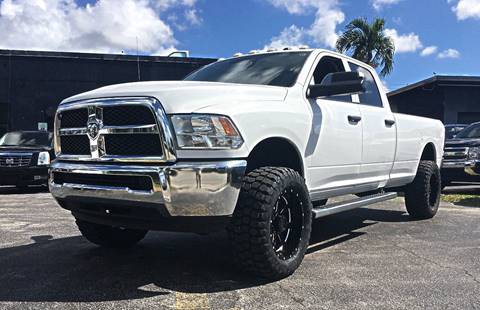 2013 RAM Ram Pickup 2500 for sale at Transcontinental Car USA Corp in Fort Lauderdale FL