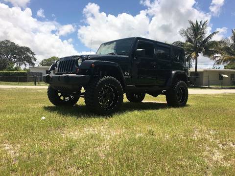 2007 Jeep Wrangler Unlimited for sale at Transcontinental Car USA Corp in Fort Lauderdale FL