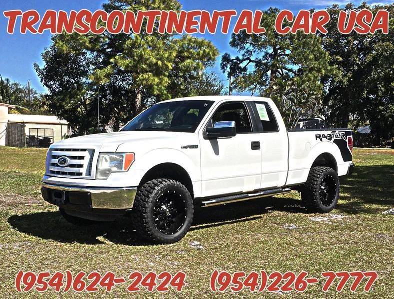 2011 Ford F-150 for sale at Transcontinental Car USA Corp in Fort Lauderdale FL