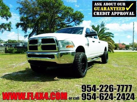 2011 RAM Ram Pickup 2500 for sale at Transcontinental Car USA Corp in Fort Lauderdale FL