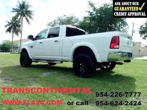 2012 RAM Ram Pickup 2500 for sale at Transcontinental Car USA Corp in Fort Lauderdale FL